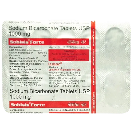 sobisis forte tablet 10's